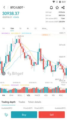 Bitget android App screenshot 3